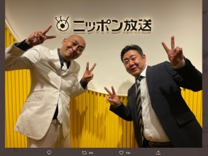 【エンタがビタミン♪】錦鯉・長谷川、昨年のライブで歯が吹っ飛ぶ　「お客さんの目に入ったら危ないことに」アクリル板に感謝