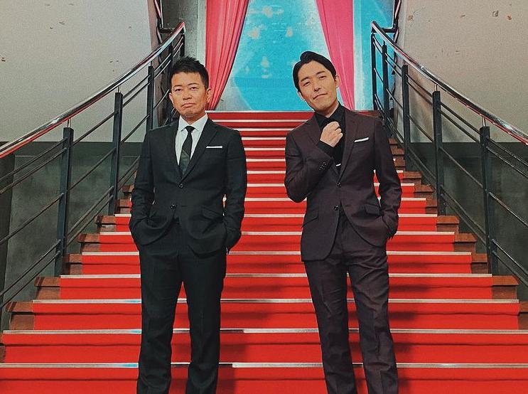 宮迫博之と中田敦彦、YouTubeで共演（画像は『宮迫博之　2020年11月27日付Instagram「「WinWinWiiin」オフショット（2）」』のスクリーンショット）