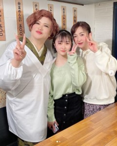 IKKO、遥香さん、生稲晃子（画像は『生稲晃子　2021年3月8日付Instagram「今日3月8日 日本テレビ「人生が変わる1分間の深イイ話」の密着クイズに娘と出演させていただきました」』のスクリーンショット）