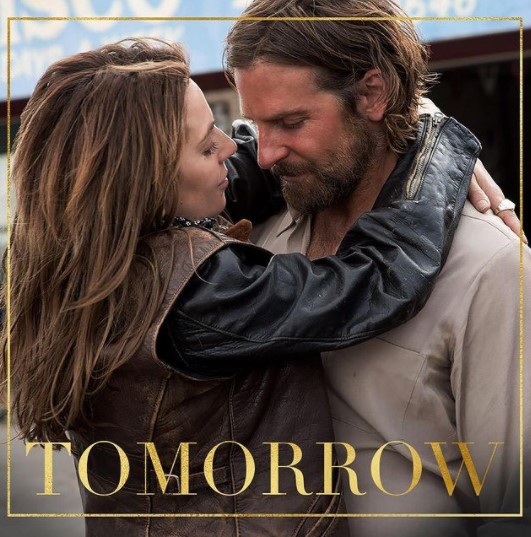 映画『アリー/スター誕生』で主人公を演じたガガ（画像は『A Star Is Born　2018年10月3日付Instagram「Tomorrow.」』のスクリーンショット）