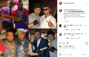 多くのそっくりさんと共演してきたネイサンさん（画像は『Nathan Meads　2019年4月1日付Instagram「Who’s your favourite」』のスクリーンショット）