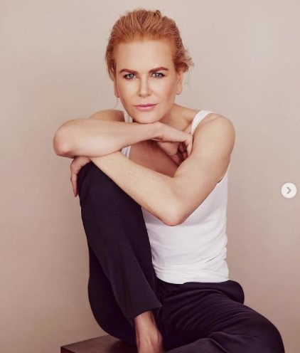 ニコール・キッドマンのナチュラルヘアをファンが絶賛（画像は『Nicole Kidman　2020年10月21日付Instagram「It was a privilege to speak with ＠MichaelIdato for ＃TheUndoing」』のスクリーンショット）