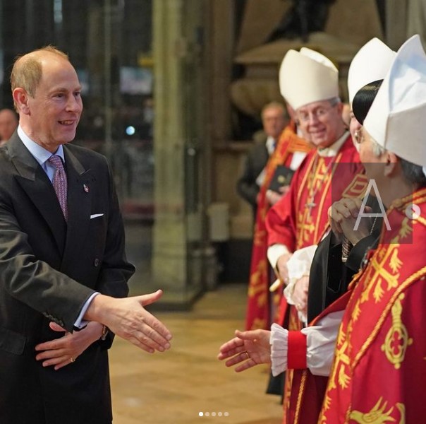 女王の代理で英国国教会総会に出席したエドワード王子（画像は『The Royal Family　2021年11月16日付Instagram「Today, The Earl of Wessex attended The General Synod, the national assembly of ＠TheChurchofEngland , on behalf of The Queen.」』のスクリーンショット）