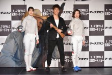 【エンタがビタミン♪】武井壮が「スーパースターに」と願うフェンシング女子選手たち　アクション映画には試合と違いドキドキ