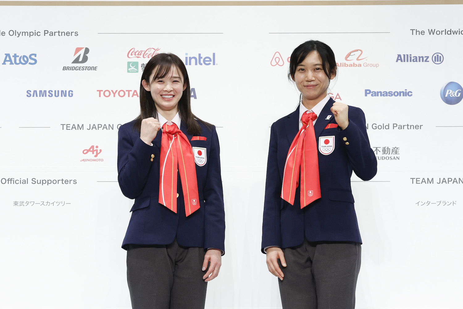 北京冬季五輪に意気込む騎手・郷亜里砂選手と主将・高木美帆選手（C）JOC