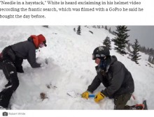 【海外発！Breaking News】雪崩で生き埋めになった犬、スキーヤーの必死の捜索で20分後に奇跡的に救出（米）＜動画あり＞
