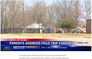 セイラー君は動物園のスタッフに保護された（画像は『WAAY-TV　2022年3月24日付「Athens City Schools responds to student being left at Nashville Zoo; student’s parent speaks out」（Courtesy: Jessica Robinson）』のスクリーンショット）