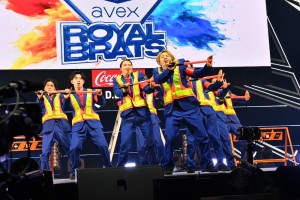 準優勝のavex ROYALBRATSの準決勝より（C）D.LEAGUE21-22