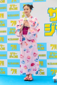 浴衣を着てお祭りに行きたいと今田美桜