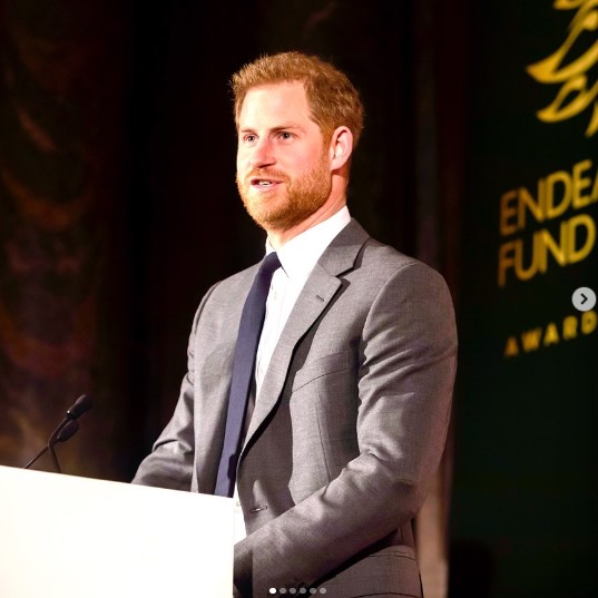 著名人らと英タブロイド紙を訴えたヘンリー王子（画像は『The Duke and Duchess of Sussex　2019年12月9日付Instagram「Spotlight on: Endeavour Fund」』のスクリーンショット）