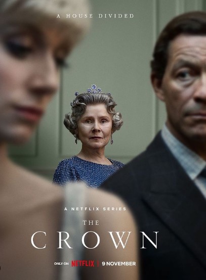 配信前から批判が高まっている『ザ・クラウン』シーズン5（画像は『The Crown　2022年10月17日付Instagram「A house divided.」』のスクリーンショット）