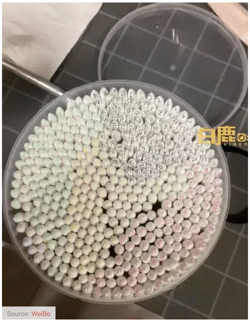 女性は綿棒を数えてみることに（画像は『WORLD OF BUZZ　2022年12月8日付「Asian Woman Who Bought A Pack Of 500 Cotton Buds Counts Each One Of Them ＆ Realises She’s Given 88 Less」（Source: WeiBo）』のスクリーンショット）