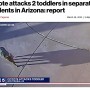 【海外発！Breaking News】玄関先に現れた野生のコヨーテ、母親の目の前で1歳男児に襲いかかる（米）＜動画あり＞