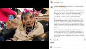 【海外発！Breaking News】世界最高齢か　123歳の女性、誕生日パーティーでダンス披露（ブラジル）＜動画あり＞