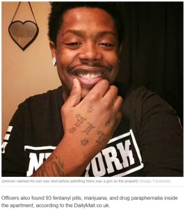 当初、銃を所有していることを否認していたディオンタ。警察官に対して、話を二転三転させていたという（画像は『Daily Express　2023年7月27日付「Cocaine-fuelled boy, 5, shoots dead baby brother who was high on marijuana」（Image: Facebook）』のスクリーンショット）