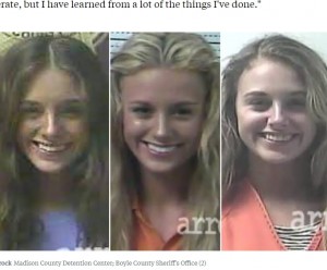 【海外発！Breaking News】本当にマグショット？　11回超の逮捕もとびきりの笑顔を見せる23歳女に熱い視線！（米）＜動画あり＞