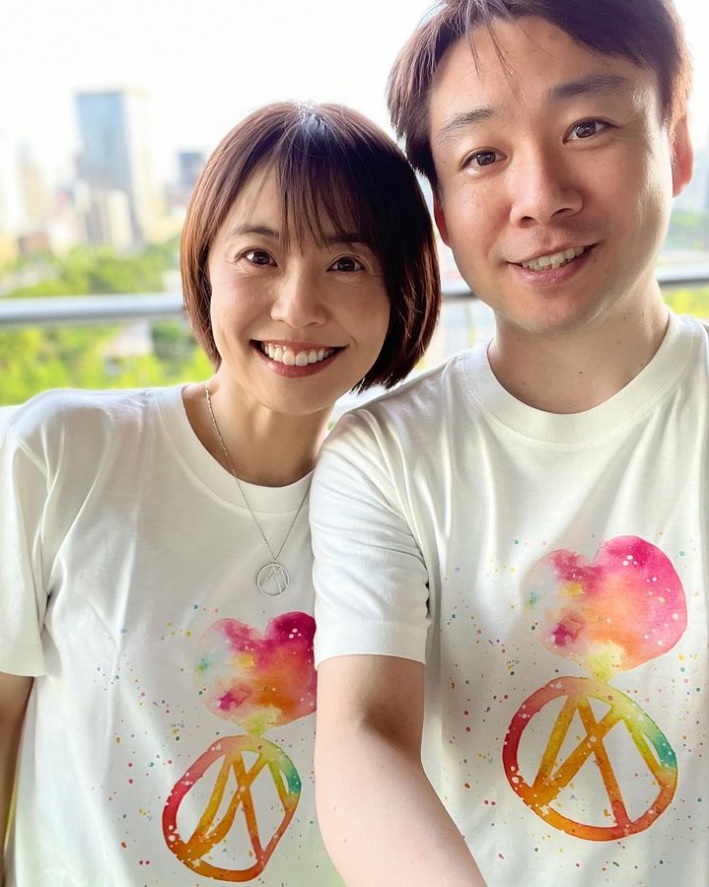 2022年6月、インスタグラムで「國光吟さんと2度目の結婚をしました」と報告した國光真耶（画像は『國光真耶 Maya Kunimitsu（小林麻耶）　2022年6月25日付Instagram「ご報告 TOKYO MXさんの番組に出演させていただけることになりました」』のスクリーンショット）