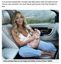 【海外発！Breaking News】病院に向かう車内で出産した女性、血まみれで放置された車に警察官「重大事件か」と勘違い（英）