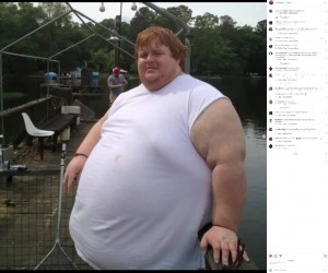 体重383キロだった米ジョージア州在住の男性。「自分は存在しているだけ」と気付き、270キロの減量に成功していた（画像は『Casey King　2023年2月22日付Instagram』のスクリーンショット）