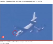【海外発！Breaking News】ロサンゼルス上空に「UFO」か　米空軍機をかすめるように飛行する謎の球体＜動画あり＞
