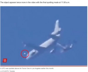 【海外発！Breaking News】ロサンゼルス上空に「UFO」か　米空軍機をかすめるように飛行する謎の球体＜動画あり＞