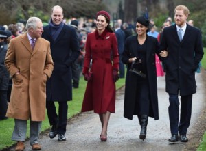 2018年、サンドリンガムの行進に参加したヘンリー王子夫妻。王室離脱後、家族との溝が深まってしまった（画像は『The Prince and Princess of Wales　2019年1月1日付Instagram「Wishing all of our followers a Happy New Year and a fantastic 2019!」』のスクリーンショット）