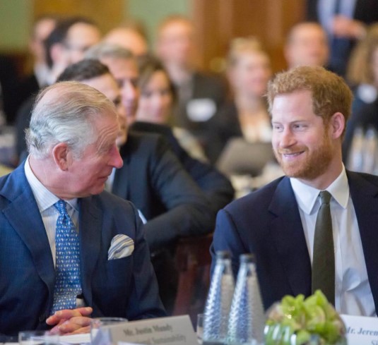 父チャールズ国王との思い出を語ったヘンリー王子。パイロットの資格を持つ父に関するジョークを放った（画像は『Clarence House　2018年2月14日付Instagram「Today The Prince of Wales hosted a meeting in London to discuss how organisations can work to improve coral reef health.」』のスクリーンショット）