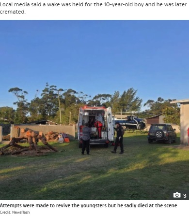 ブラジルのビーチで2021年8月、10歳男児が生き埋めになり死亡した。自分で掘った穴が突然崩れてしまったという（『The Sun　「TRAGIC END Warning as boy, 10, dies after being buried alive in hole he dug in sand dunes while playing with pals」（Credit: Newsflash）』より）