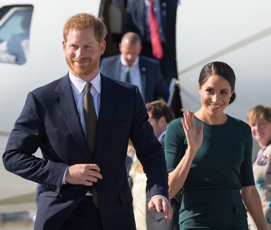 5月に渡英が予定されているヘンリー王子とメーガン妃。妃は英国を訪れることに「不安を感じている」という（『The Prince and Princess of Wales　Instagram「The Duke and Duchess of Sussex arrive in Dublin for their first official visit to Ireland」』より）