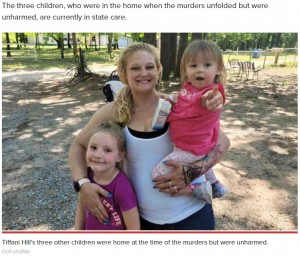 米オクラホマ州のある家で2021年7月、女性と1歳の娘が頭に銃弾を受けて倒れていた。女性は数か月前に2億2000万円の宝くじに当選しており、夫による犯行だった（『New York Post　「Mom, daughter killed by husband in murder-suicide months after winning ＄2M lottery」（GoFundMe）』より）