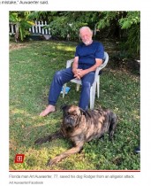 【海外発！Breaking News】ワニに襲われた愛犬　77歳飼い主が口をこじ開けて救出（米）