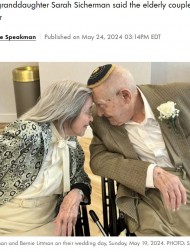 【海外発！Breaking News】100歳男性と102歳女性が結婚「特別な人が再び目の前に現れた」（米）