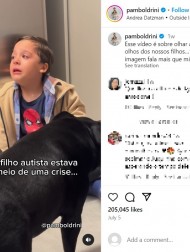 【海外発！Breaking News】泣きわめく自閉症の男の子に寄り添い、気持ちを落ちつかせる愛情深い犬（ブラジル）＜動画あり＞