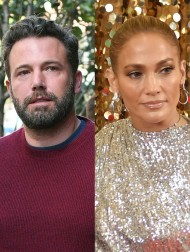 【イタすぎるセレブ達】ジェニファー・ロペス、離婚申請したベン・アフレックと冷え切った再会　涙を拭う場面も