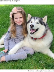 【海外発！Breaking News】近所の犬と仲良くなった7歳少女、こっそり連れ出した方法に飼い主大笑い（米）＜動画あり＞