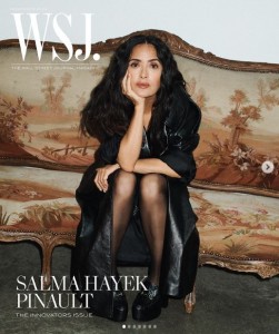 米誌『WSJ. Magazine』の表紙を飾ったサルマ。インタビューでは、自身の金銭感覚について赤裸々に語った（『Salma Hayek Pinault　Instagram「To make the number 29 even more special,」』より）