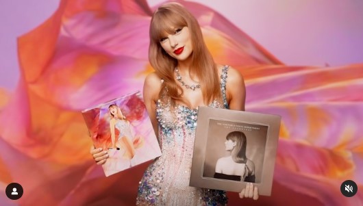 大成功を収めた『ジ・エラズ・ツアー』を終えたテイラー・スウィフト（『Taylor Swift　Instagram「We’ll be kicking off the final leg of The Eras Tour this week, which is hard to comprehend.」』より）